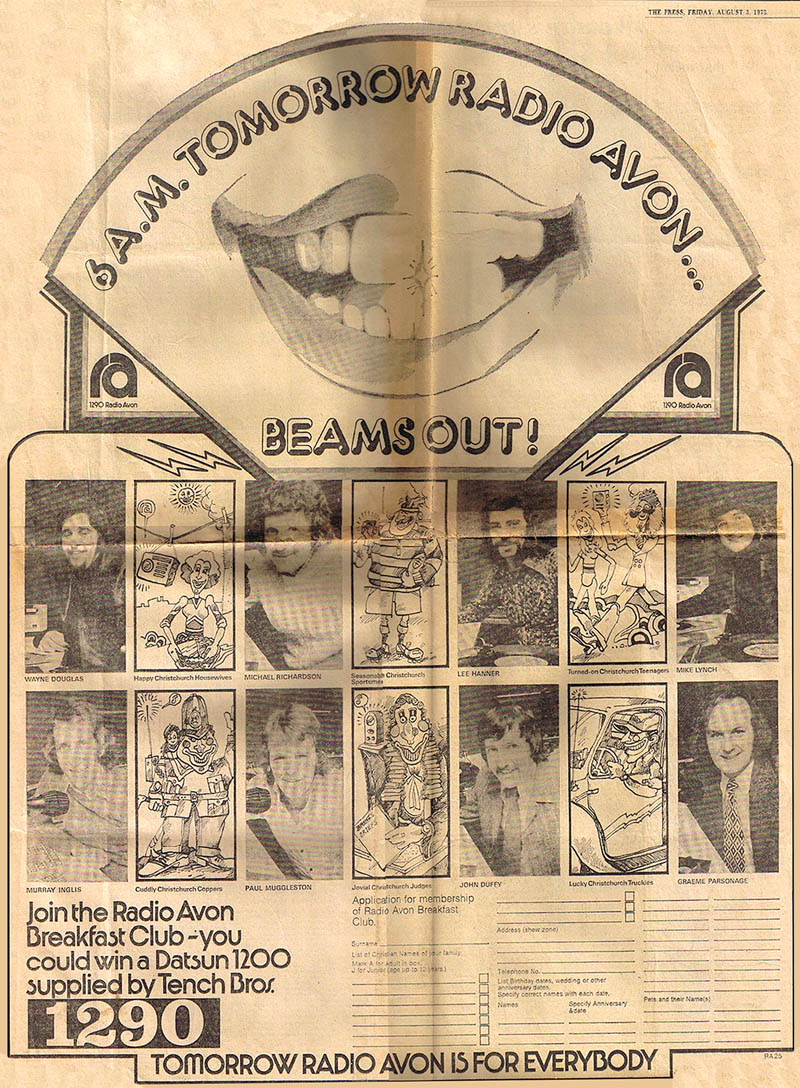 Radio Avon Article, August 1st, 1973